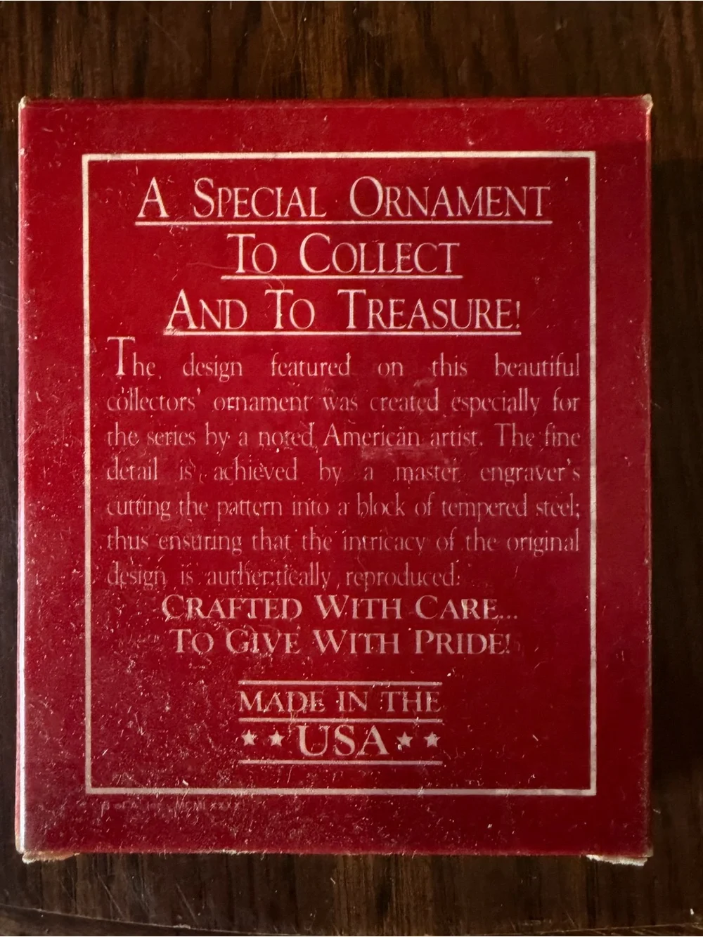 Holiday Tree Ornaments